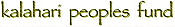 Kalahari People's Fund logo